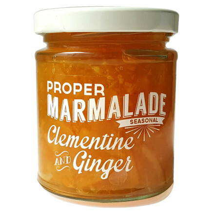 Clementine and Ginger Marmalade