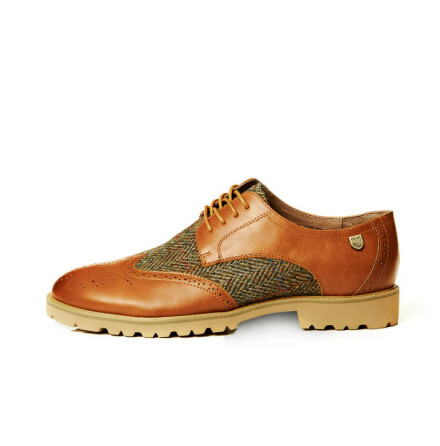 Harris Classic Brogues - Chestnut