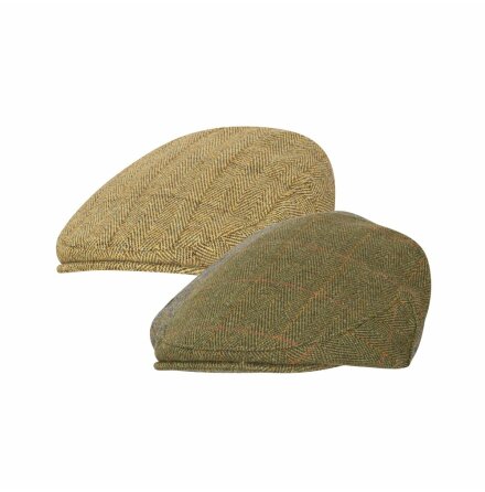 Dainton Waterproof Flatcap - Derby Tweed