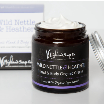 Wild Nettle &amp; Heather - Ekologisk Hand &amp; Body Cream 120ml