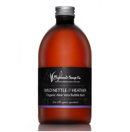 Wild Nettle &amp; Heather - Ekologiskt Badskum 500ml