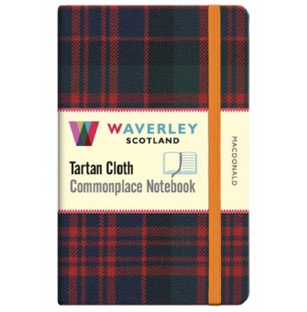  Tartan Cloth Notebook Large: MacDonald