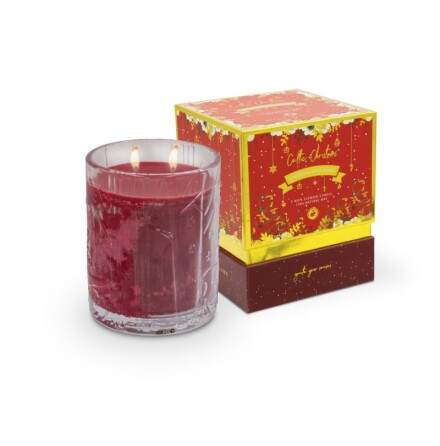 Celtic Candles Doftljus - Kanel &amp; Vinterbr (2-vekars)