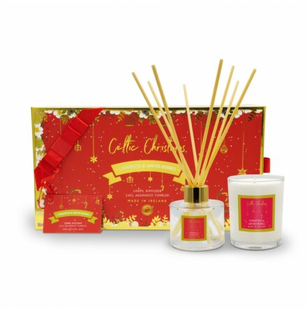 Celtic Candles Presentfrpackning - Kanel &amp; Vinterbr 