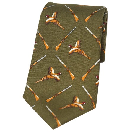 Flying Pheasants &amp; Shotgun - Slips, Silke