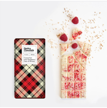 Cranachan Chocolate - Tartan