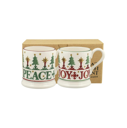 Emma Bridgewater muggar (set om 2)  - Christmas Joy
