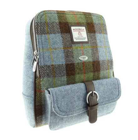 Ryggs�ck "Naver" i Harris Tweed - MacLeod Tartan