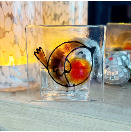 Small Christmas Robin - Ljush�llare
