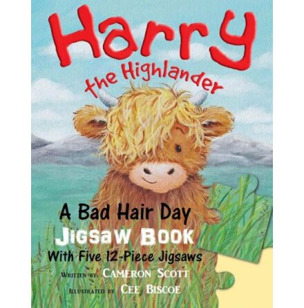 Harry the Highlander - A Bad Hairday (Jigsaw book)