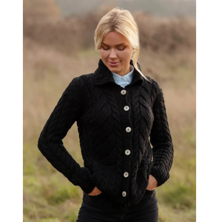 Harrison super soft cardigan - Black