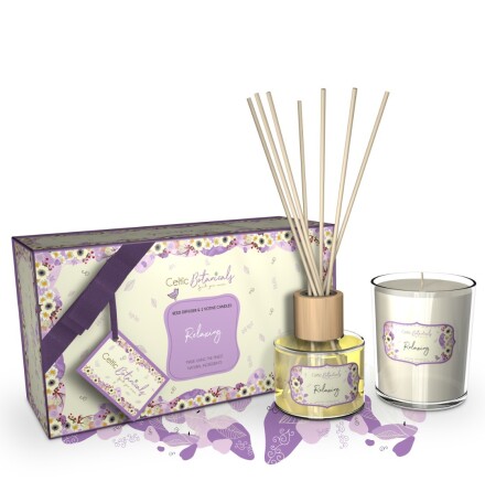 Celtic Candles Mini Gift Box - Relaxing