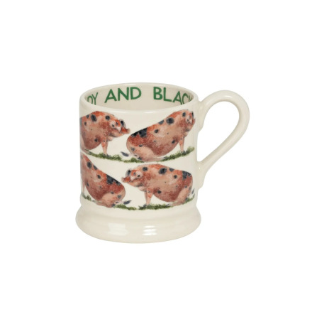 Emma Bridgewater mugg - Oxfordshire Sandy &amp; Black Pig
