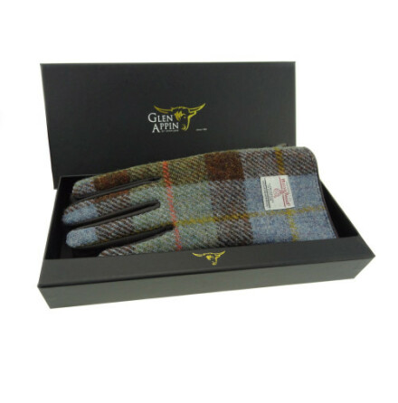 Skinnhandskar Harris Tweed, Dam - MacLeod Tartan